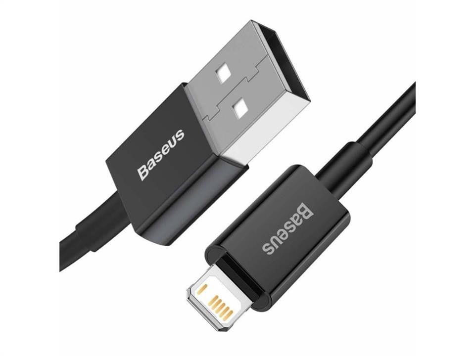 Baseus CALYS-A01 Kabel Baseus Superior Series USB to iP 2.4A 1m Black CALYSA01: Atrakcyjna cena w Polsce na 2407.PL - Zamów teraz!