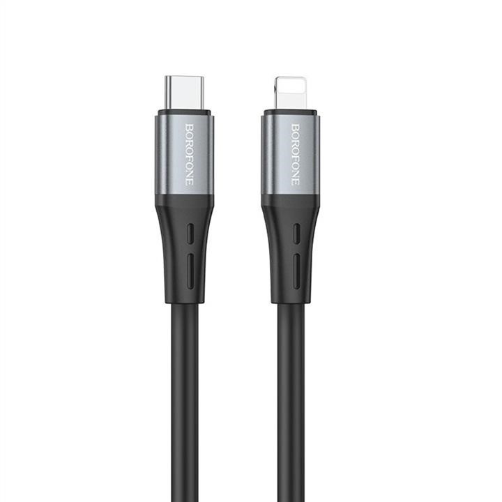 Borofone BX88LPB Borofone BX88 Solid PD silicone charging data cable for iP Black BX88LPB: Buy near me in Poland at 2407.PL - Good price!