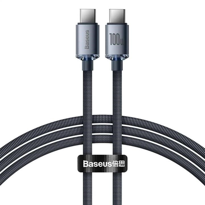 Baseus CAJY000701 Baseus Crystal Shine Series Fast Charging Data Cable Type-C to Type-C 100W 2m Black CAJY000701: Buy near me at 2407.PL in Poland at an Affordable price!