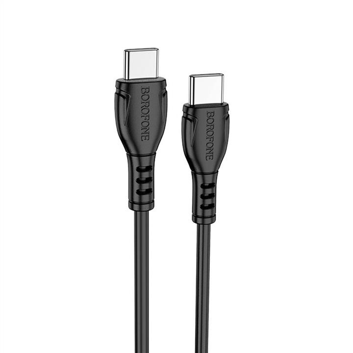 Borofone BX51CCB Borofone BX51 Triumph 60W charging data cable Type-C to Type-C Black BX51CCB: Buy near me in Poland at 2407.PL - Good price!