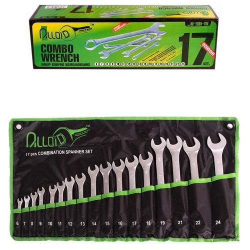 Alloid НК-2005-17М Set of combined wrenches 200517: Buy near me in Poland at 2407.PL - Good price!