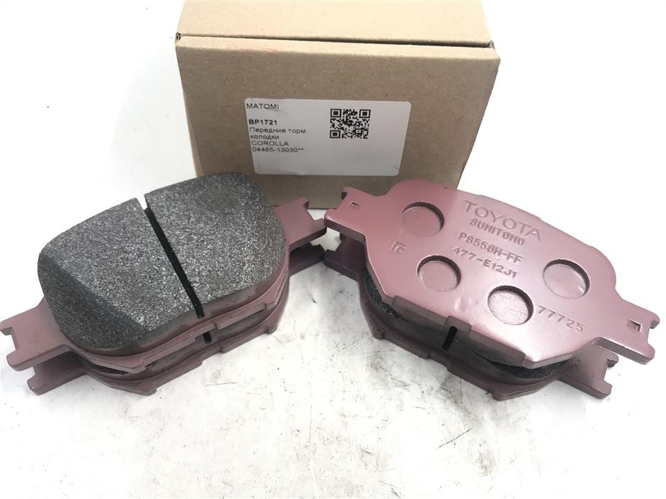 MATOMI BP1721 Front disc brake pads, set BP1721: Buy near me in Poland at 2407.PL - Good price!