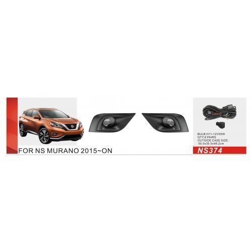 DLAA NS-374 Fog lamp DLAA for Nissan Murano 2015-2018, kit NS374: Buy near me in Poland at 2407.PL - Good price!