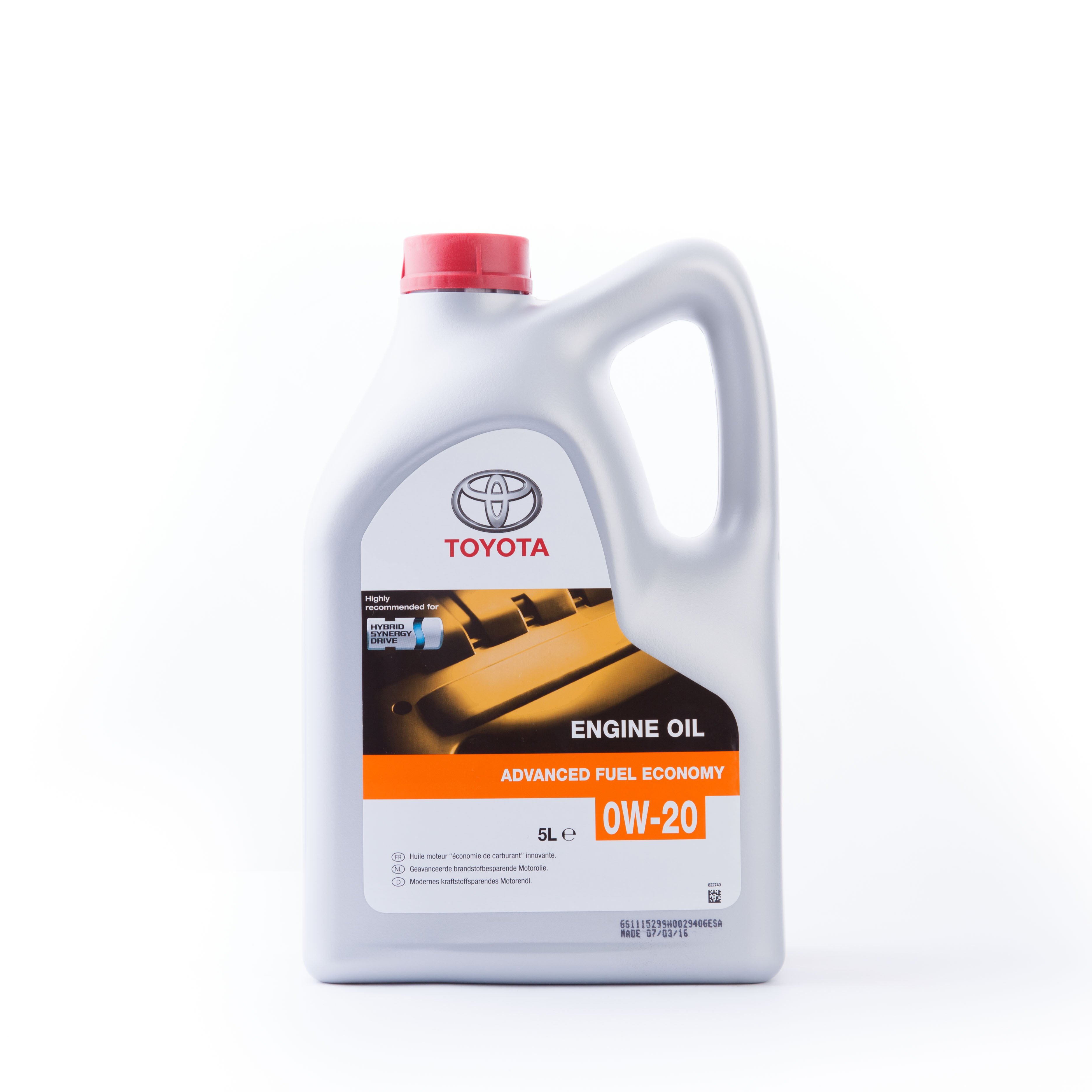 Toyota 08880-83265 Engine oil Toyota 0W-20, 5L 0888083265: Buy near me at 2407.PL in Poland at an Affordable price!