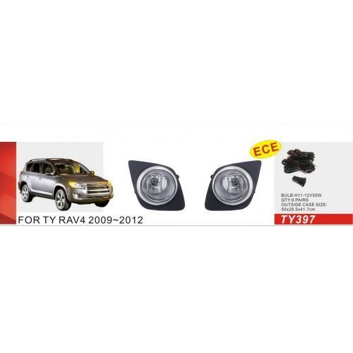 DLAA TY-397 Fog lamp DLAA for Toyota RAV-4 2008-2010, kit TY397: Buy near me at 2407.PL in Poland at an Affordable price!