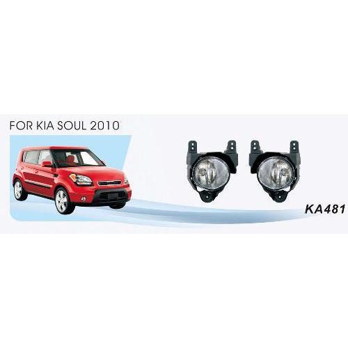 DLAA KA-481 Fog lamp DLAA for KIA Soul 2010-2011, kit KA481: Buy near me in Poland at 2407.PL - Good price!