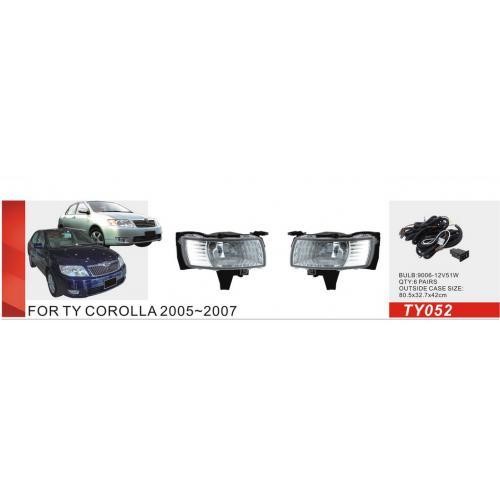 DLAA TY-052 Fog lamp DLAA for Toyota Corolla 2004-2007, kit TY052: Buy near me in Poland at 2407.PL - Good price!