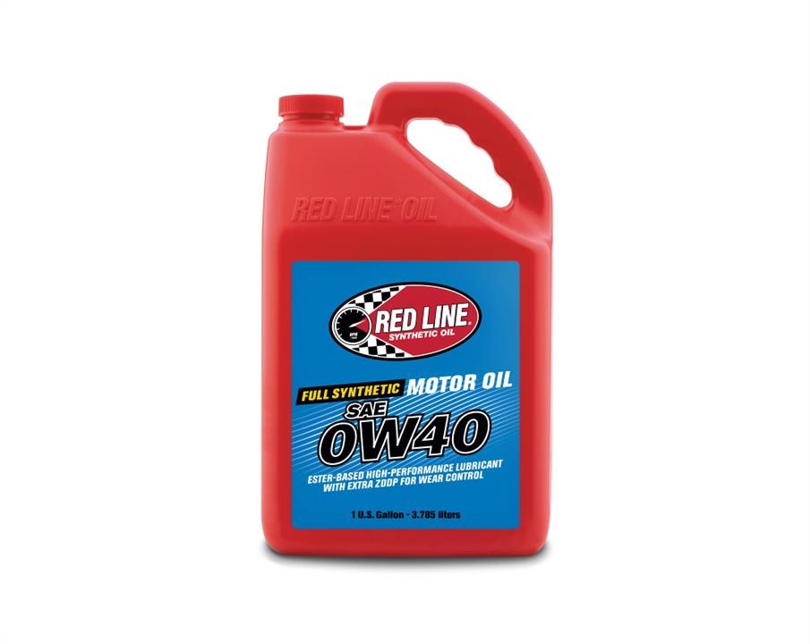Red line oil 11105 Engine oil Red line oil High-Perfomance 0W-40, 3,784L 11105: Buy near me in Poland at 2407.PL - Good price!