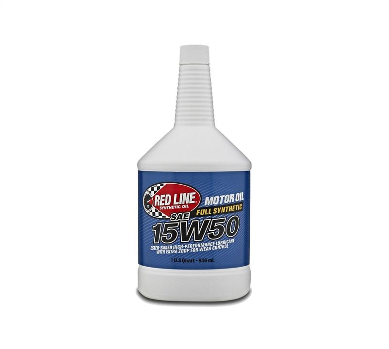 Red line oil 11504 Engine oil Red line oil High-Perfomance 15W-50, 0,946L 11504: Buy near me in Poland at 2407.PL - Good price!