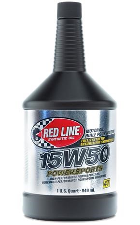 Red line oil 42104 Engine oil Red line oil Powersports 15W-50, 0,946L 42104: Buy near me in Poland at 2407.PL - Good price!