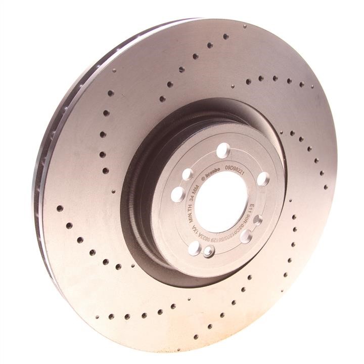 Brembo 09.D982.21 Front brake disc ventilated 09D98221: Buy near me in Poland at 2407.PL - Good price!