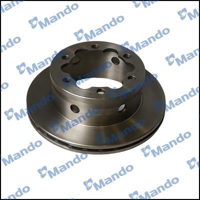 Mando MBC035108 Rear ventilated brake disc MBC035108: Buy near me in Poland at 2407.PL - Good price!