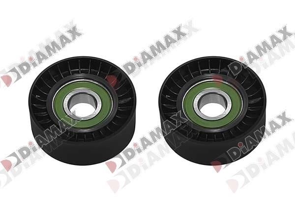 Diamax A3107 Tensioner pulley, v-ribbed belt A3107: Buy near me in Poland at 2407.PL - Good price!