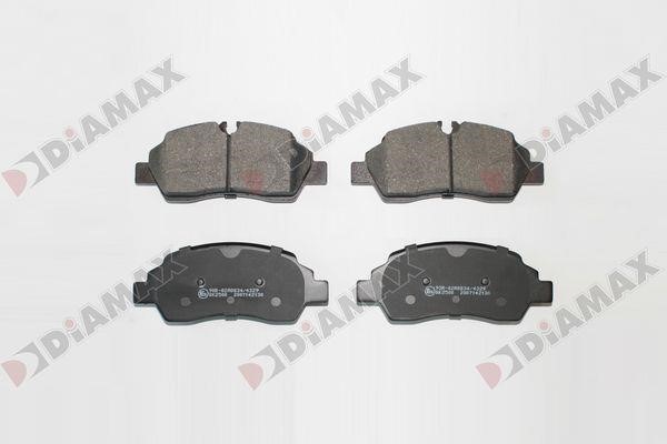 Diamax N09942 Тормозные колодки дисковые, комплект N09942: Купить в Польше - Отличная цена на 2407.PL!