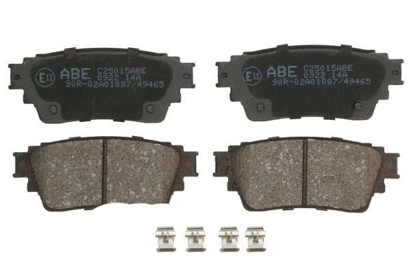 ABE C25015ABE Тормозные колодки дисковые, комплект C25015ABE: Купить в Польше - Отличная цена на 2407.PL!
