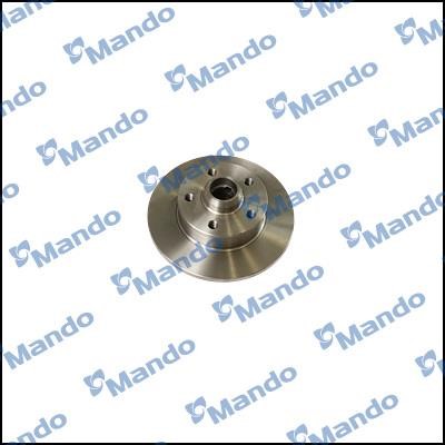 Mando MBC035407 Rear brake disc, non-ventilated MBC035407: Buy near me in Poland at 2407.PL - Good price!