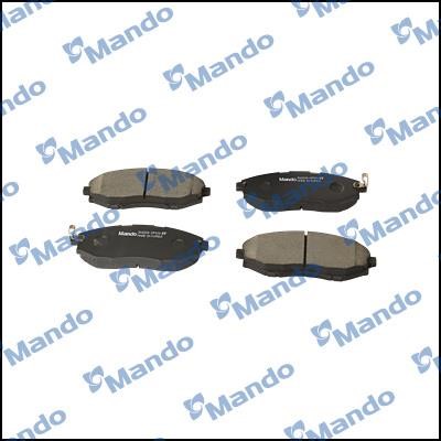 Mando MPD24NS Front disc brake pads, set MPD24NS: Buy near me in Poland at 2407.PL - Good price!