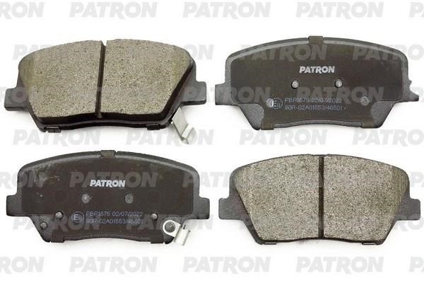 Patron PBP1675 Brake Pad Set, disc brake PBP1675: Buy near me in Poland at 2407.PL - Good price!