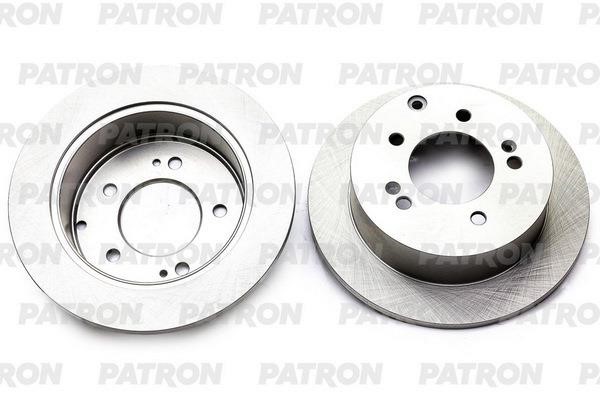 Patron PBD1722 Rear brake disc, non-ventilated PBD1722: Buy near me in Poland at 2407.PL - Good price!