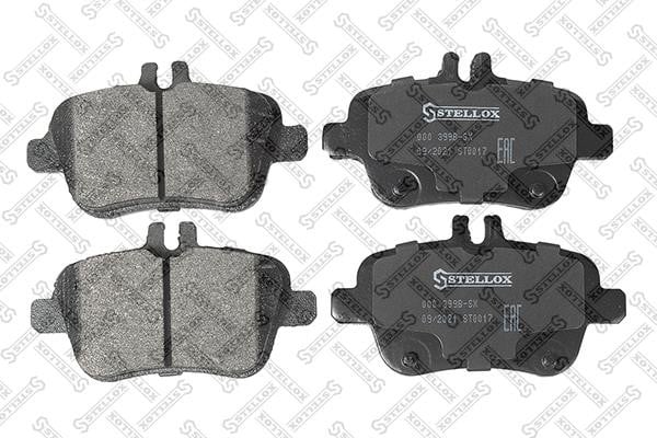 Stellox 000 399B-SX Brake Pad Set, disc brake 000399BSX: Buy near me at 2407.PL in Poland at an Affordable price!