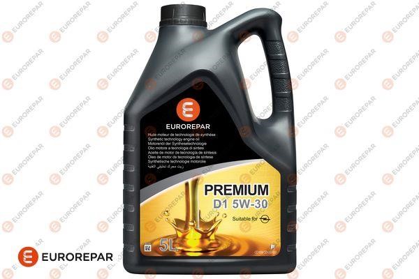 Eurorepar 1690687680 Engine oil Eurorepar Premium D1 5W-30, 5L 1690687680: Buy near me in Poland at 2407.PL - Good price!