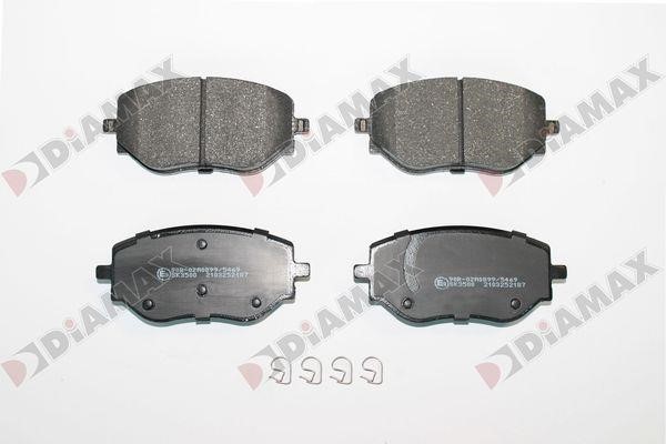 Diamax N09939 Brake Pad Set, disc brake N09939: Buy near me in Poland at 2407.PL - Good price!