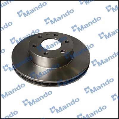 Mando MBC035391 Front brake disc ventilated MBC035391: Buy near me in Poland at 2407.PL - Good price!