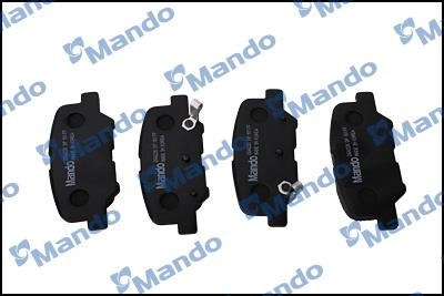 Mando MPA17 Rear disc brake pads, set MPA17: Buy near me in Poland at 2407.PL - Good price!