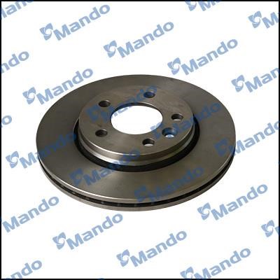 Mando MBC035335 Rear ventilated brake disc MBC035335: Buy near me in Poland at 2407.PL - Good price!