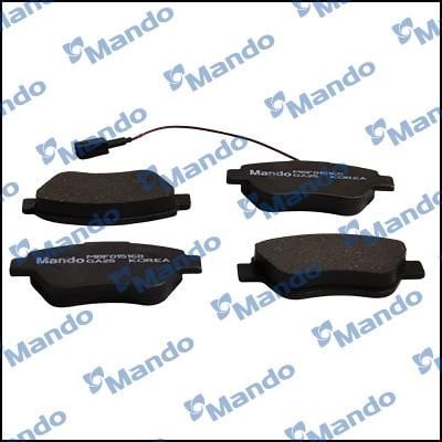 Mando MBF015168 Тормозные колодки дисковые передние, комплект MBF015168: Отличная цена - Купить в Польше на 2407.PL!