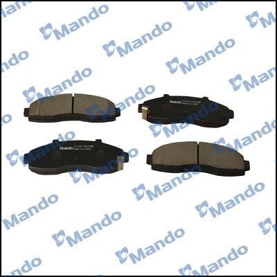 Mando MPK11NS Тормозные колодки дисковые передние, комплект MPK11NS: Отличная цена - Купить в Польше на 2407.PL!