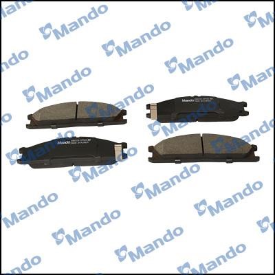 Mando MPN08NS Front disc brake pads, set MPN08NS: Buy near me in Poland at 2407.PL - Good price!