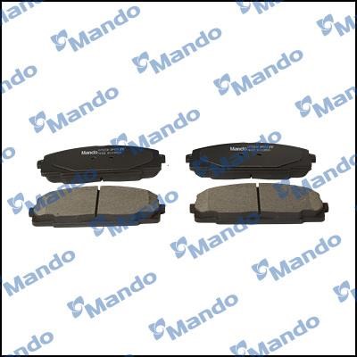 Mando MPT21NS Тормозные колодки дисковые передние, комплект MPT21NS: Отличная цена - Купить в Польше на 2407.PL!