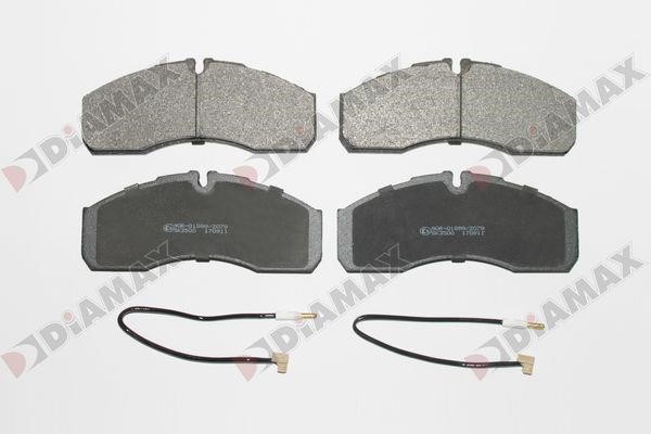 Diamax N09328A Brake Pad Set, disc brake N09328A: Buy near me in Poland at 2407.PL - Good price!