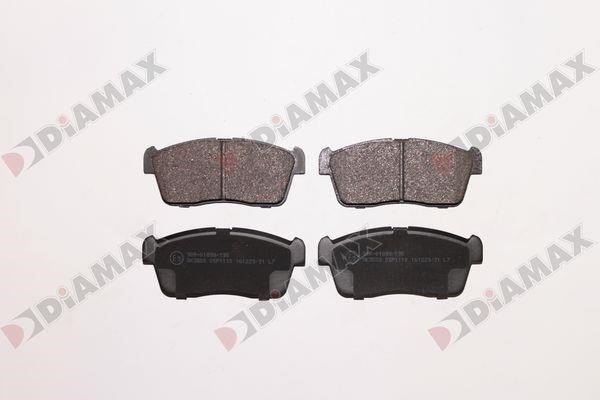 Diamax N09862 Brake Pad Set, disc brake N09862: Buy near me in Poland at 2407.PL - Good price!