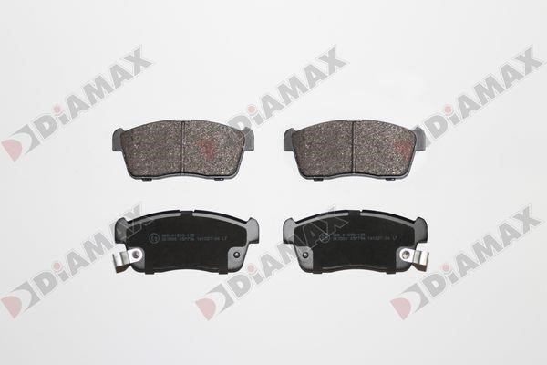 Diamax N09863 Brake Pad Set, disc brake N09863: Buy near me in Poland at 2407.PL - Good price!