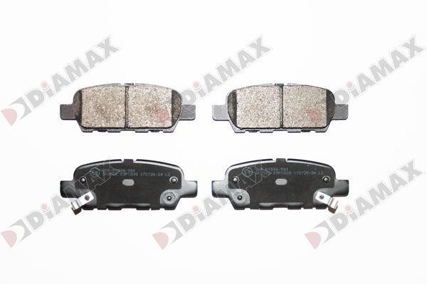 Diamax N09870 Brake Pad Set, disc brake N09870: Buy near me in Poland at 2407.PL - Good price!