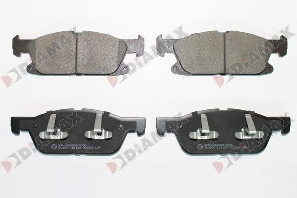 Diamax N09922 Brake Pad Set, disc brake N09922: Buy near me in Poland at 2407.PL - Good price!