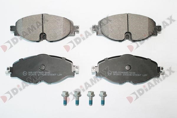 Diamax N09925 Brake Pad Set, disc brake N09925: Buy near me in Poland at 2407.PL - Good price!