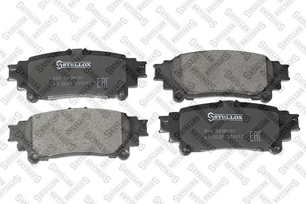 Stellox 000 563B-SX Brake Pad Set, disc brake 000563BSX: Buy near me at 2407.PL in Poland at an Affordable price!