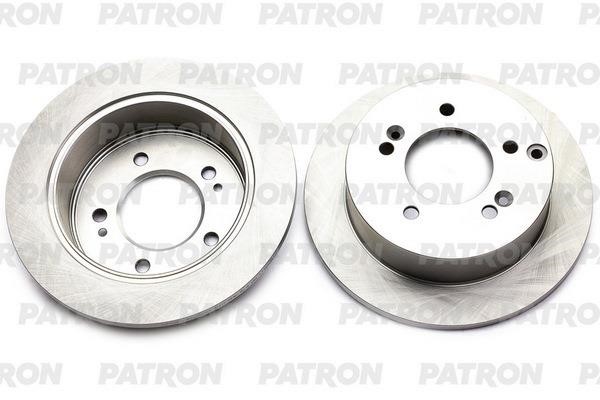 Patron PBD4281 Rear brake disc, non-ventilated PBD4281: Buy near me in Poland at 2407.PL - Good price!