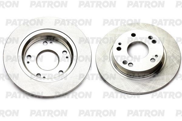 Patron PBD4837 Rear brake disc, non-ventilated PBD4837: Buy near me in Poland at 2407.PL - Good price!