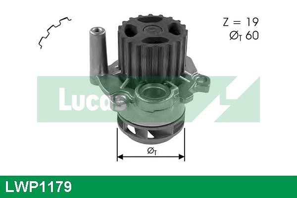 Lucas Electrical LWP1179 Water pump LWP1179: Buy near me at 2407.PL in Poland at an Affordable price!