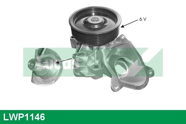 Lucas Electrical LWP1146 Water pump LWP1146: Buy near me in Poland at 2407.PL - Good price!