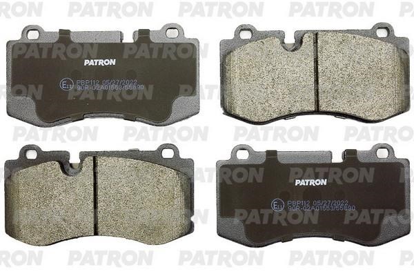 Patron PBP112 Brake Pad Set, disc brake PBP112: Buy near me in Poland at 2407.PL - Good price!