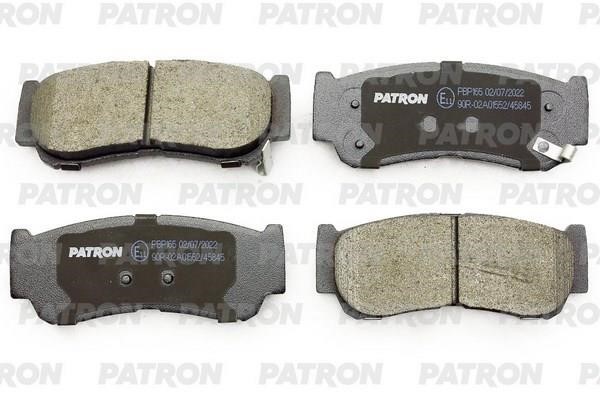 Patron PBP165 Brake Pad Set, disc brake PBP165: Buy near me in Poland at 2407.PL - Good price!
