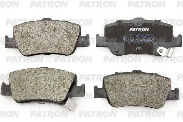 Patron PBP1657 Brake Pad Set, disc brake PBP1657: Buy near me in Poland at 2407.PL - Good price!