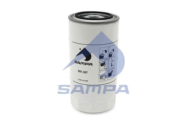 Sampa 051.307 Топливный фильтр 051307: Отличная цена - Купить в Польше на 2407.PL!