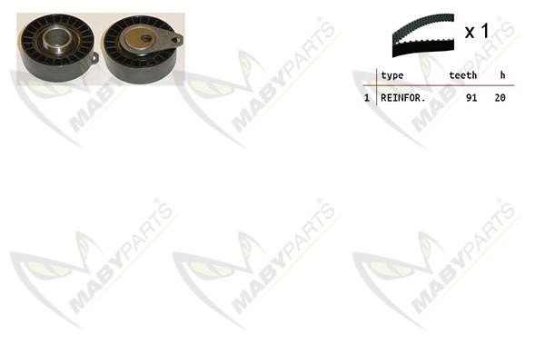 Maby Parts OBK010361 Комплект ремня ГРМ OBK010361: Отличная цена - Купить в Польше на 2407.PL!