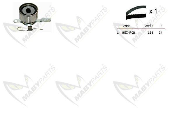 Maby Parts OBK010254 Комплект ремня ГРМ OBK010254: Купить в Польше - Отличная цена на 2407.PL!